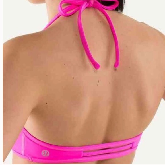 🍋 Lululemon -  Halter, hot yoga “Bandha” bra - Picture 3 of 9